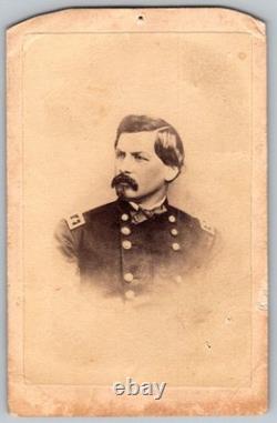 Antique CDV Circa 1860s George B. McClellan Civil War Union General in Uniform