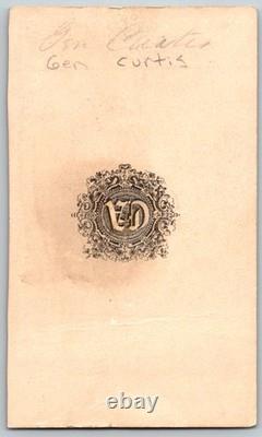 Antique CDV Circa 1860s Samuel Ryan Curtis Civil War General Congressman