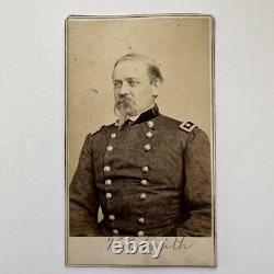 Antique CDV Photograph Civil War Union General William WF Baldy Smith By Brady