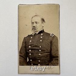 Antique CDV Photograph Civil War Union General William WF Baldy Smith By Brady