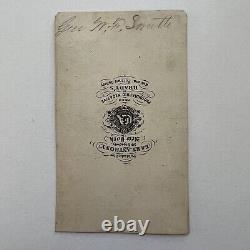 Antique CDV Photograph Civil War Union General William WF Baldy Smith By Brady