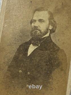 Antique CDV Photograph Confederate General Laurence Massillon Keitt Civil War