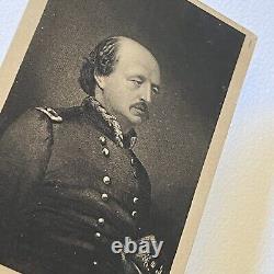 Antique CDV Photograph Union Army Civil War Major General Butler