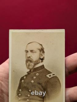 Antique CDV Photograph Union Major General George Meade New York Photo CIVIL War