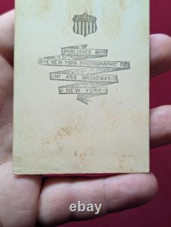 Antique CDV Photograph Union Major General George Meade New York Photo CIVIL War