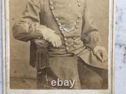 Antique CIVIL War CDV Photograph Confederate General Joseph Wheeler Csa