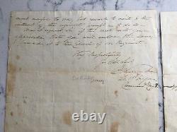 Antique CIVIL War Union Major General Philip Kearny Als Signed Autograph Letter