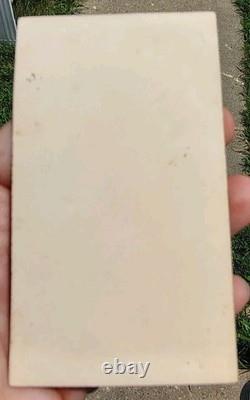 Antique Civil War CDV Military Soldier Or General Amazing Uniform US History