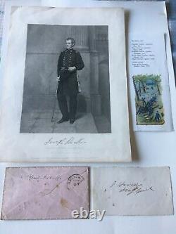 Antique Civil War General Joe Hooker Autograph Lot