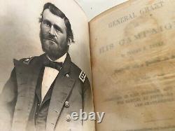 Antique First Ed Book General Grant And His Campaigns, Julian K. Larke, Illus