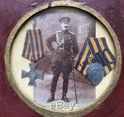 Antique Russian Civil War General Kornilov 1920 Jetons Bolshevik White Army