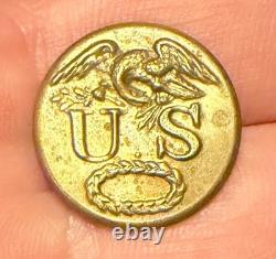 Army General Service Pre Civil War Coat Button