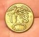 Army General Service Pre Civil War Coat Button