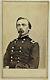 Authentic Civil War Cdv General Adelbert Ames Brady's National Gallery/anthony