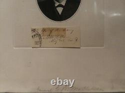Authentic General George B McClellan Civil War Date Cut Autograph US Army Signed