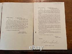 Autograph Civil War General Edward D Townsend signed orders