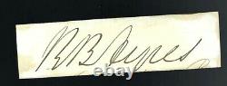 Autograph Civil War General Romey B Ayres V Corps