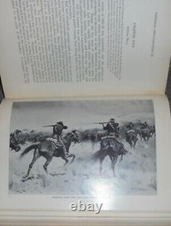 Book Indian War Civil General Battle History Campaigns Remington West Cavalry US