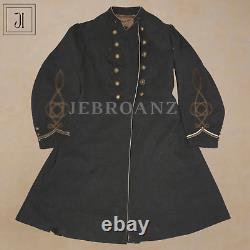 Brand New Grey British Civil War General Wool Jacket Men Long Coat / Jacket