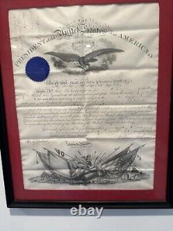 Brevit Commission To Brigadier General For Gettysburg For Thomas H Ruger
