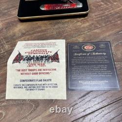CASE XX Trapper Knife Civil War Confederate General Limited Edition Red #2112