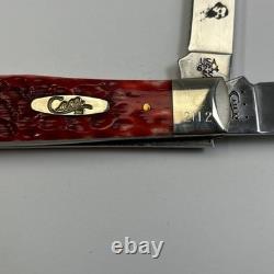 CASE XX Trapper Knife Civil War Confederate General Limited Edition Red #2112