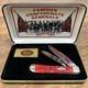 Case Xx Trapper Knife Civil War Confederate General Limited Edition Red #2569