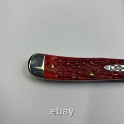 CASE XX Trapper Knife Civil War Confederate General Limited Edition Red #2569