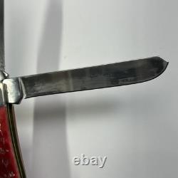 CASE XX Trapper Knife Civil War Confederate General Limited Edition Red #2569