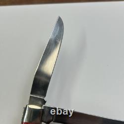 CASE XX Trapper Knife Civil War Confederate General Limited Edition Red #2569