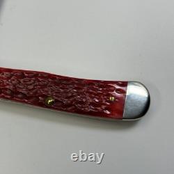 CASE XX Trapper Knife Civil War Confederate General Limited Edition Red #2569