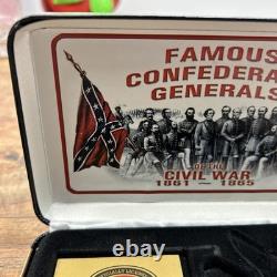 CASE XX Trapper Knife Civil War Confederate General Limited Edition Red #2569