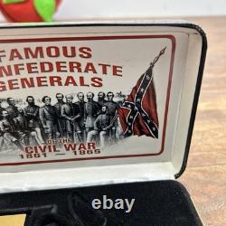 CASE XX Trapper Knife Civil War Confederate General Limited Edition Red #2569