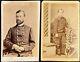 Cdv Civil War Brigadier General Breck & Cdv Of His Son From San Francisco Studio