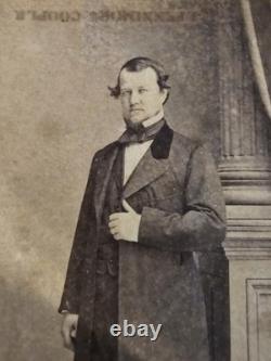 CDV Civil War CSA Confederate General Gustavus Woodson Smith Brady Photo