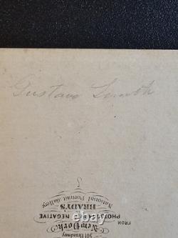 CDV Civil War CSA Confederate General Gustavus Woodson Smith Brady Photo