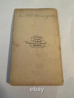 CDV Confederate General PGT Beauregard