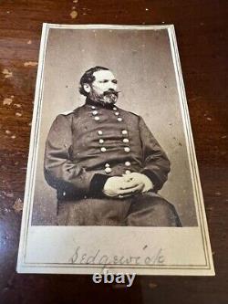 CDV General John Sedgwick WIA Fredericksburg