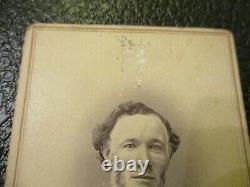 CDV OF CIVIL WAR 1865 GENERAL JOSEPH J(J. J.)REYNOLDS 7th CORP SIGNED PHOTO TEXAS