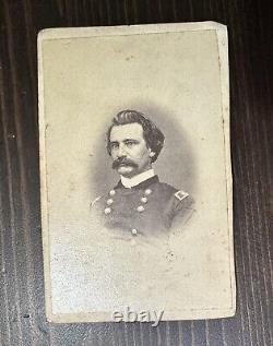 CDV Photo Major General John Logan Fort Pickering Tennessee Photographer Soldier