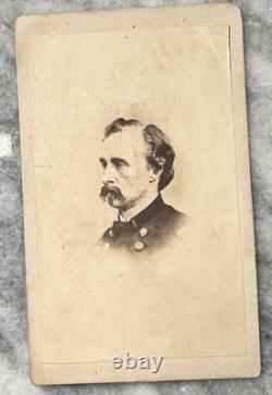 CDV Photo Of Civil War General George Armstrong Custer Brady Negative Soldier