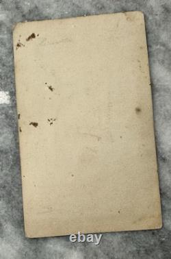 CDV Photo Of Civil War General George Armstrong Custer Brady Negative Soldier