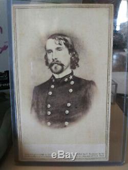 CDV Photo of Civil War CONFEDERATE General AMBROSE POWELL HILL