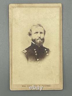 CDV Photo of Major General George H. Thomas Civil War Chickamauga