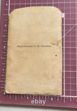 CDV Photograph Major General PH Sheridan Civil War & Indian War