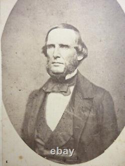 CDV of Benjamin McCulloch Texas Ranger & Confederate General