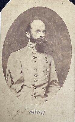 CDV of Confederate General Richard Ewell