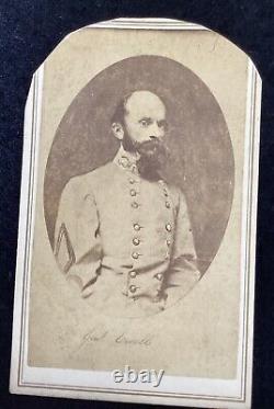 CDV of Confederate General Richard Ewell