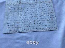 CIVIL WAR 58th RGT MASS VOL BEFORE PETERSBURG EXPECTING SHERMAN & A SMASH e23