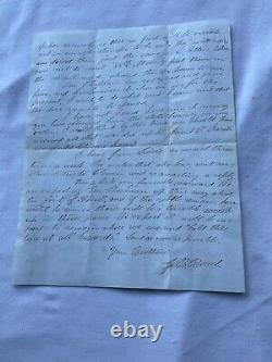 CIVIL WAR 58th RGT MASS VOL BEFORE PETERSBURG EXPECTING SHERMAN & A SMASH e23